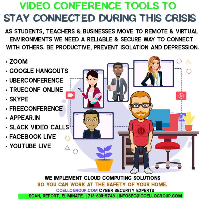 Video Conference Tools to stay connected during this crisis